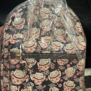 Lucky Cat midsize backpack